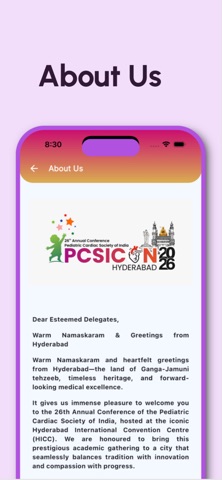 PCSICON 2026 iPhone screenshot