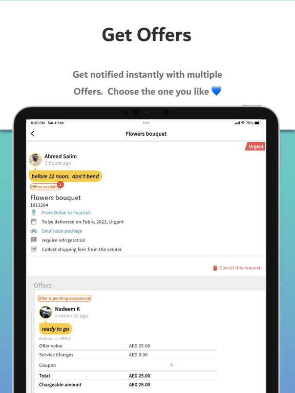 Screenshot #5 pour Deliverit UAE