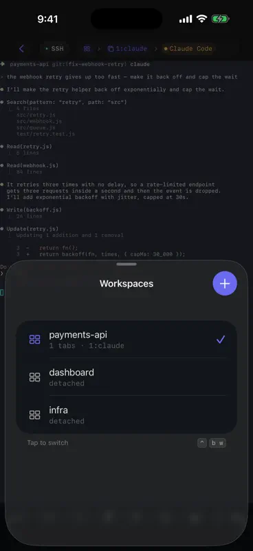 Moshpit: Terminal para Agentes screenshot 3 of 10