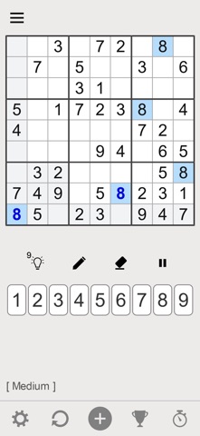 Sudoku : Classic Sudoku iPhone screenshot