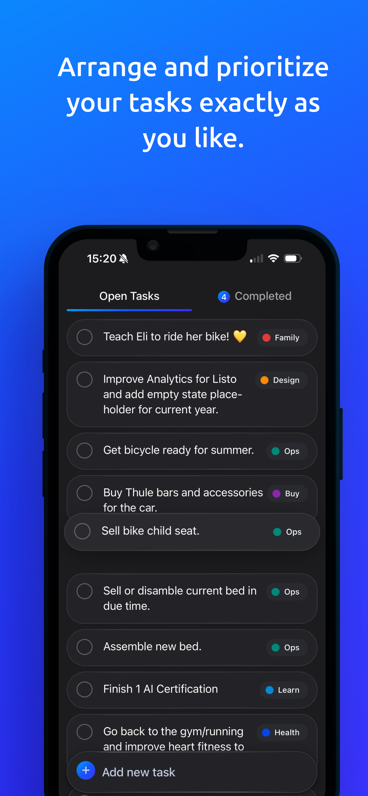Listo: To-Do & Tasks screenshot 5