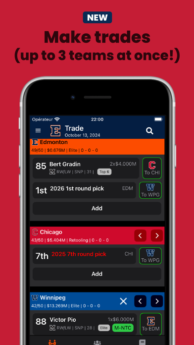 Hockey Legacy Manager 25 Screenshot