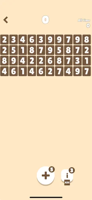 Take ten - numbers match game screenshot 2