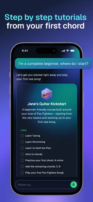 AI Guitar Lessons by Yousician screenshot 4