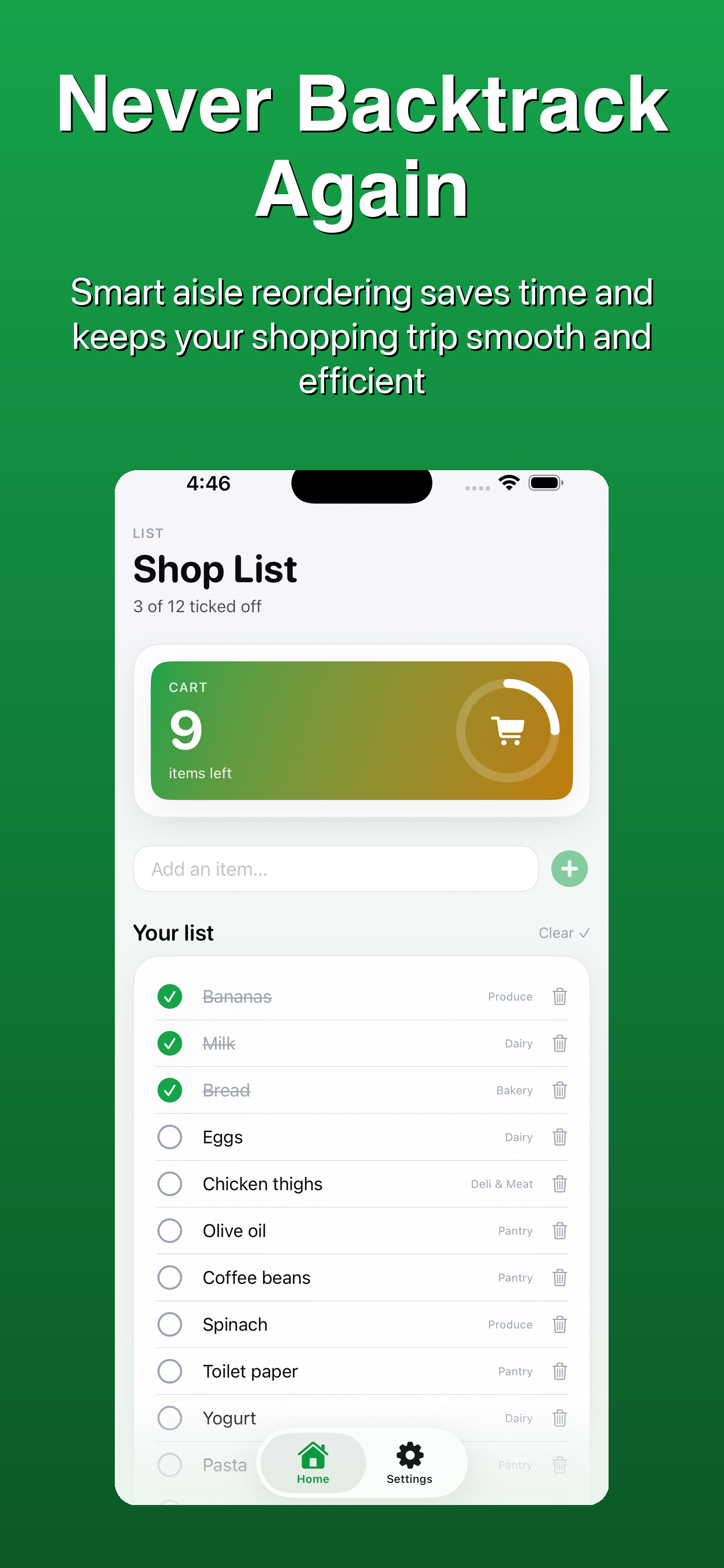 Smart Grocery Cart screenshot 2
