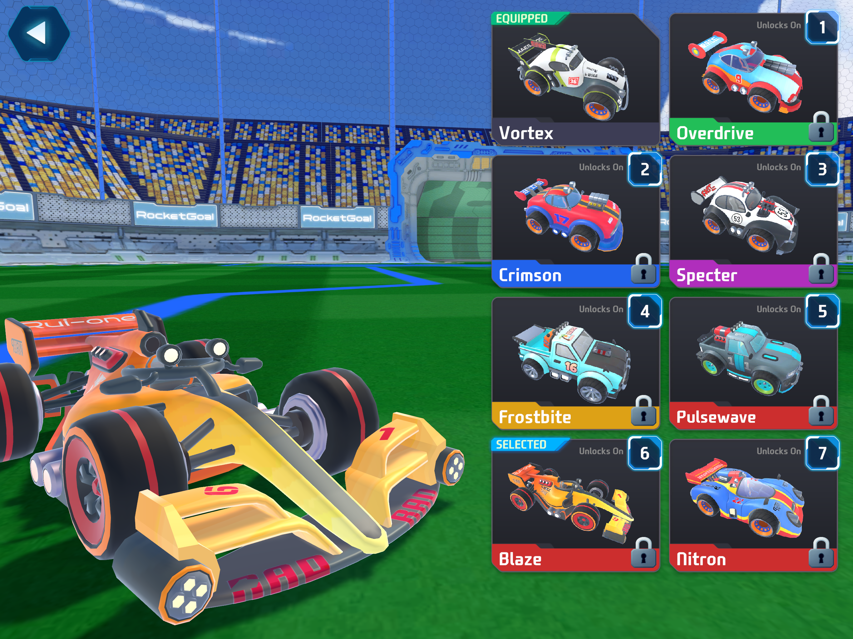 RocketGoal.io - Soccer League