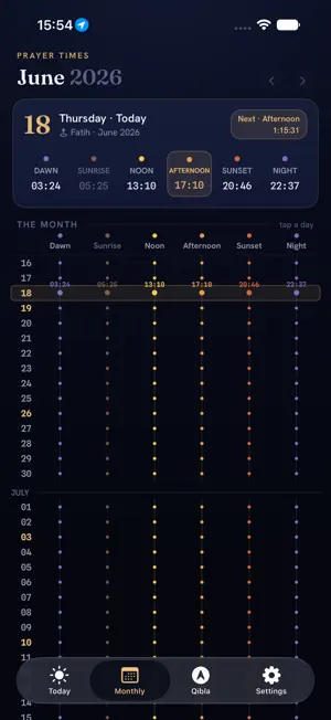 Namaz Vakti — Prayer Times screenshot 4