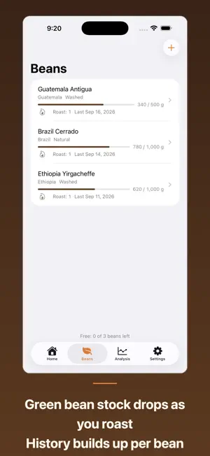 HazeLog - Coffee Roast Curves screenshot 4