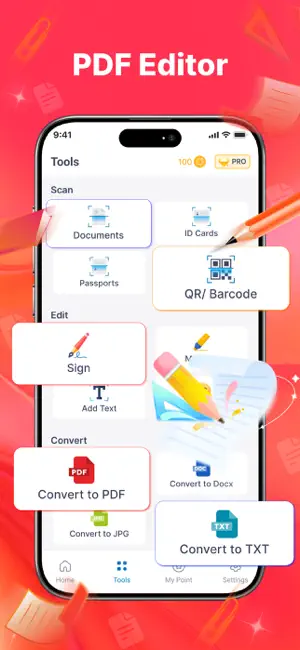 PDF Reader: Scanner & OCR Scan screenshot 2