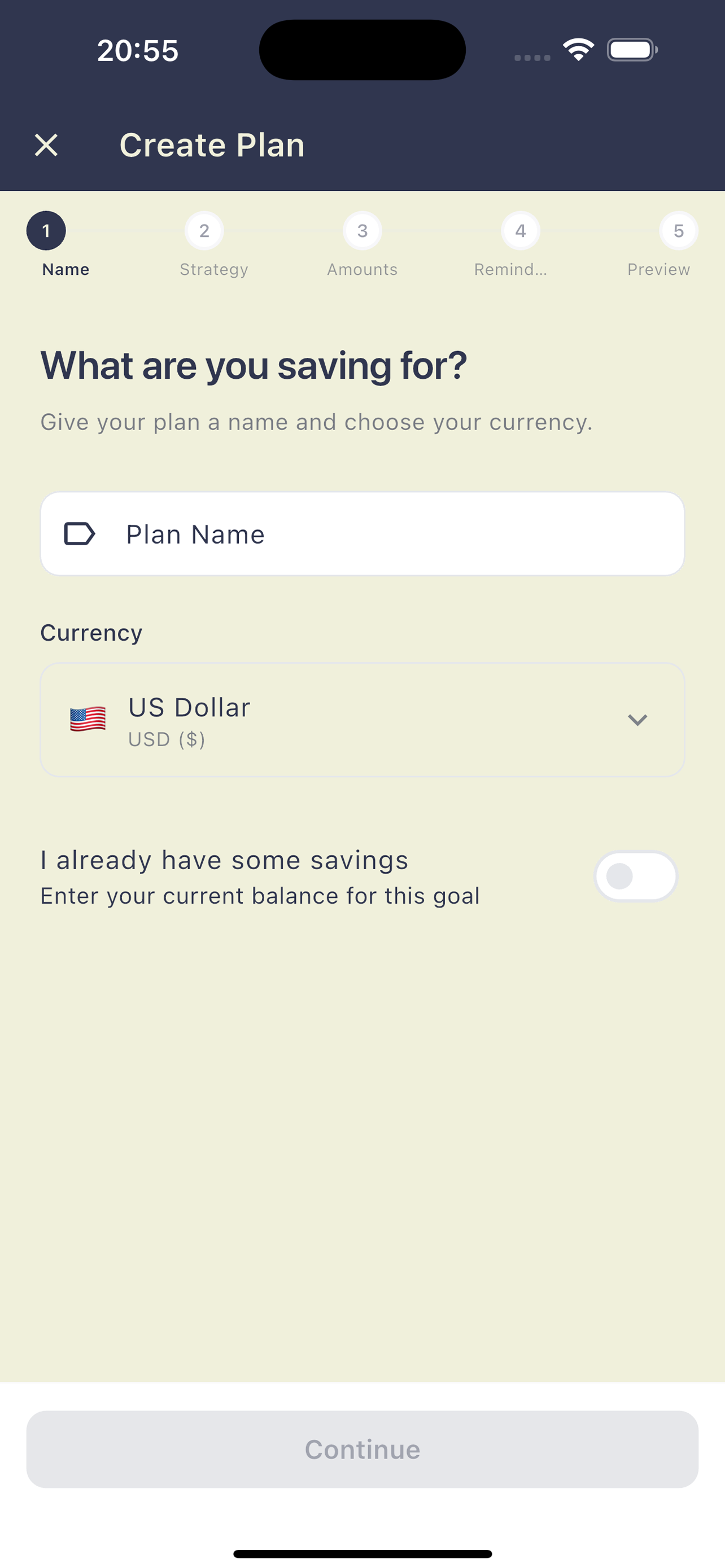 Stash Plan