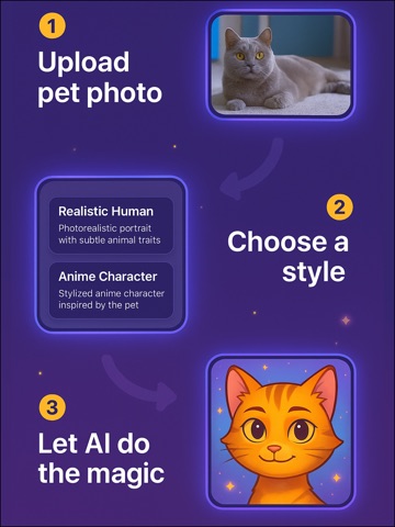 PetMorph AI iPad screenshot