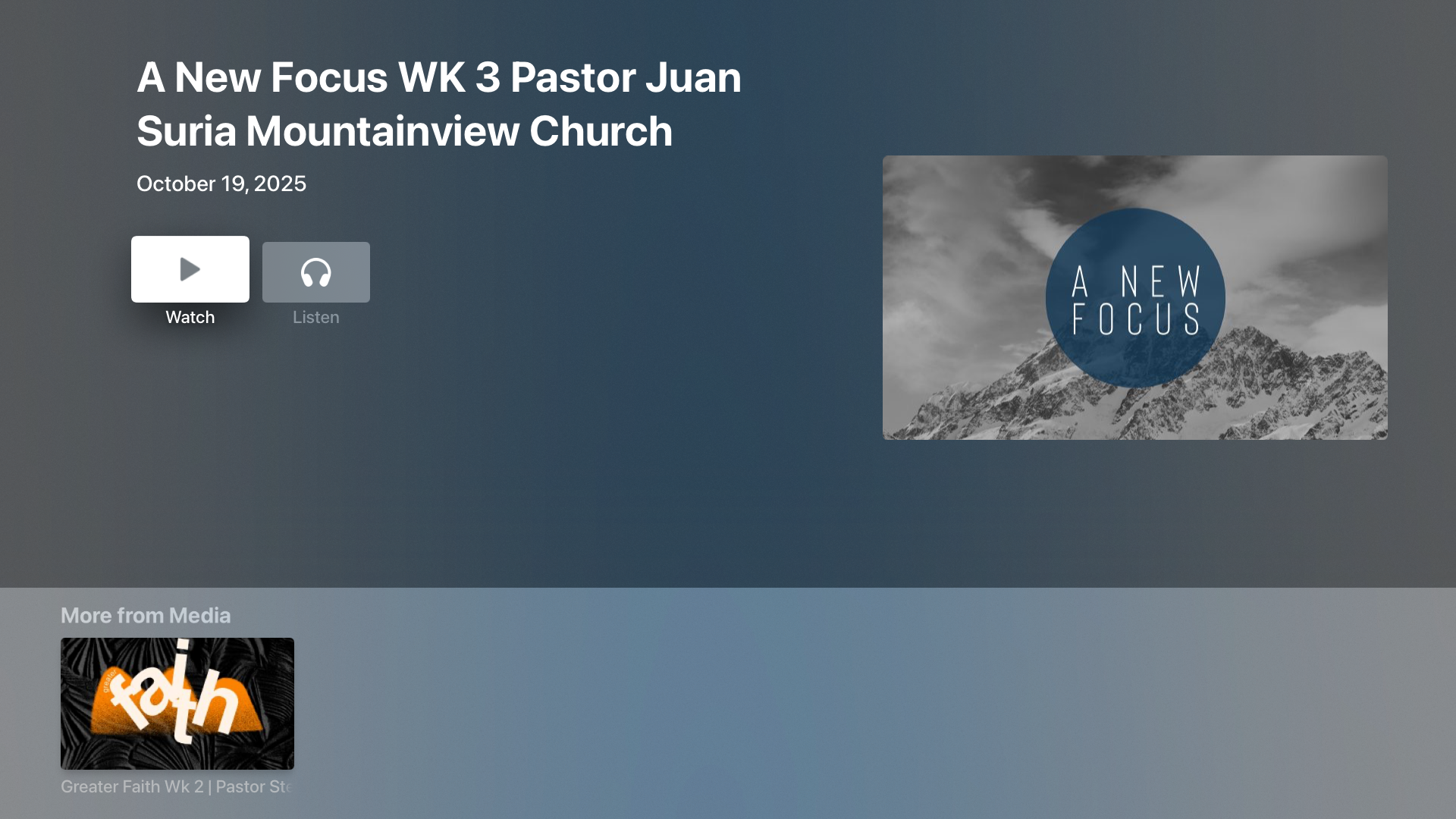 Mountainview Church RC