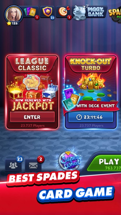 Spades Plus - Card Game screenshot-0