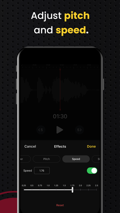 AudiOn: Voice Recorder & Memos Screenshot