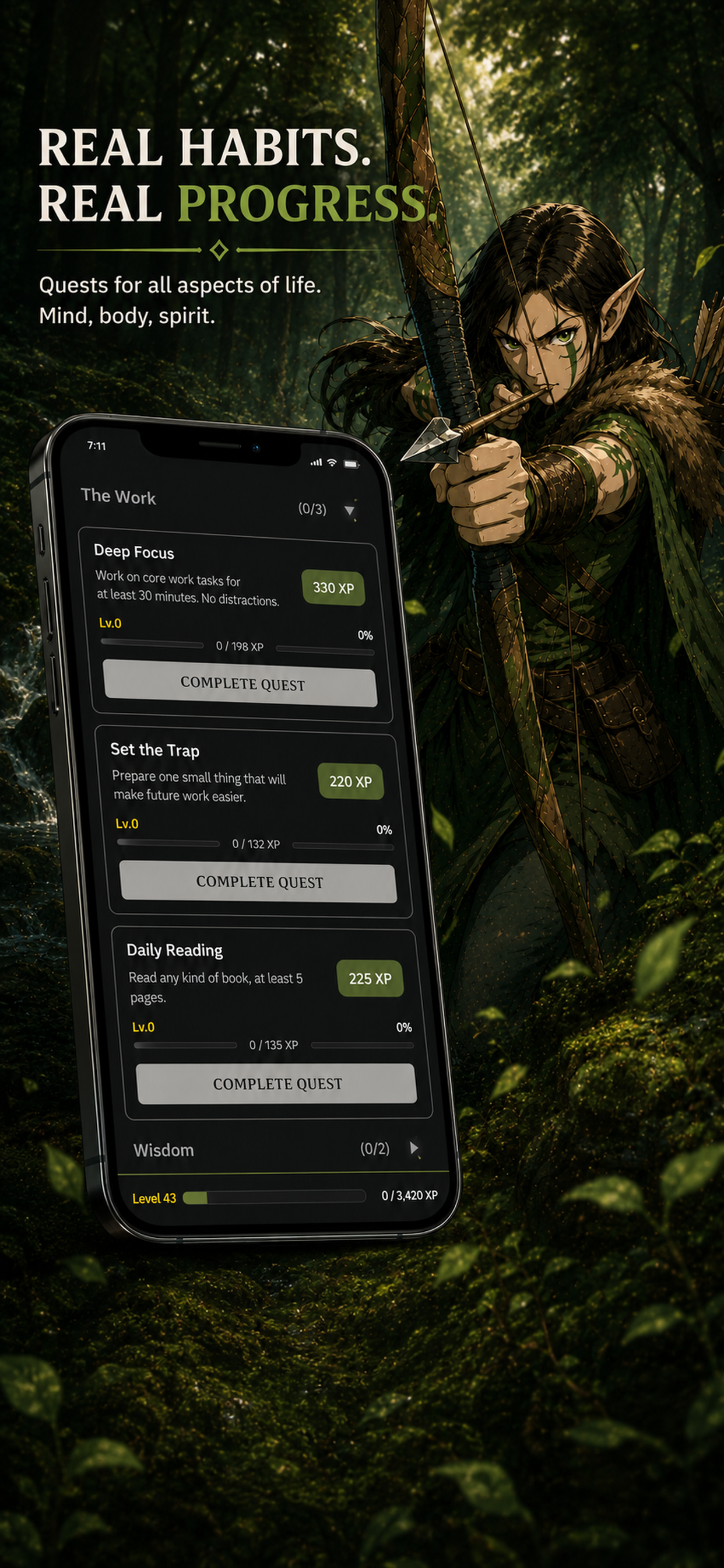 XP Tracker: Hero's Journey screenshot 2