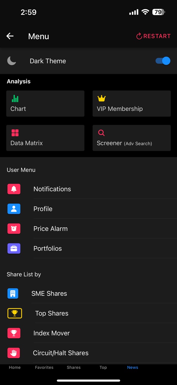 iPhone screenshot