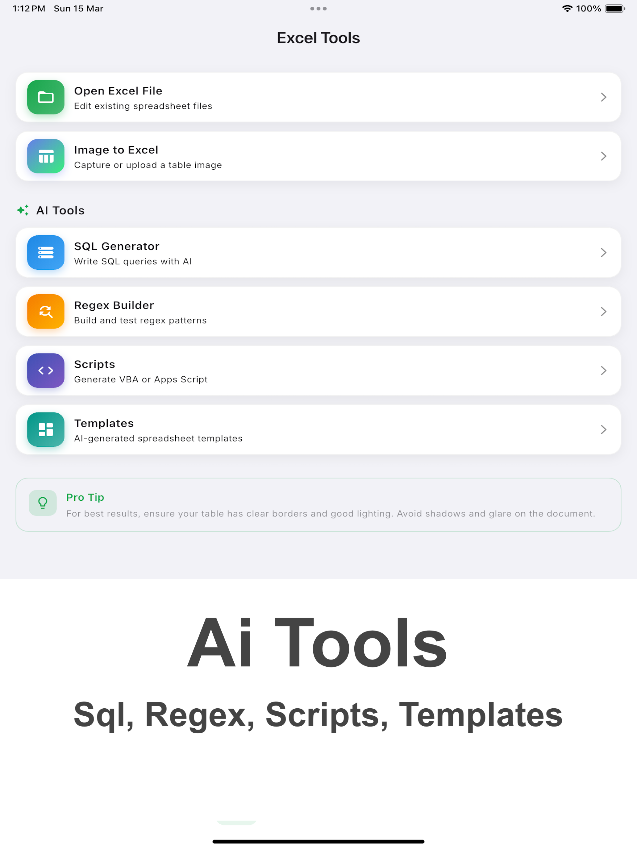 XLSheetAI: Excel Formula & SQL screenshot 8