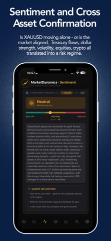 MarketDynamics: Gold Analysis iPhone screenshot