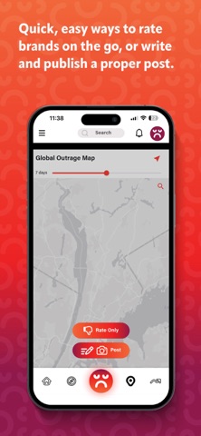 Grumble: The Bad Reviews App iPhone screenshot