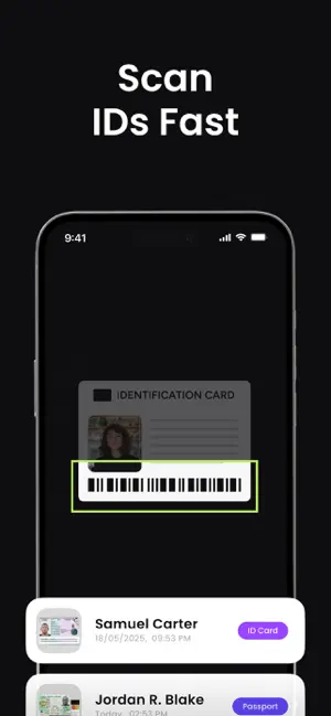 ID Scanner - Card Q screenshot 1