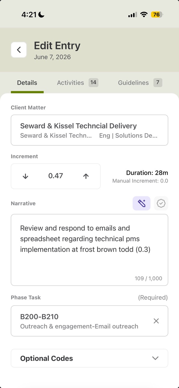 iPhone screenshot