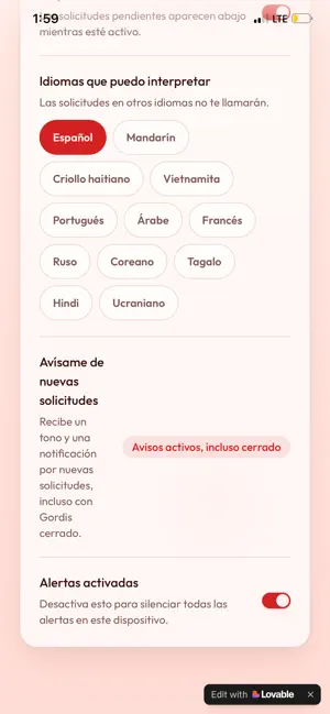 Gordis Translate screenshot 2