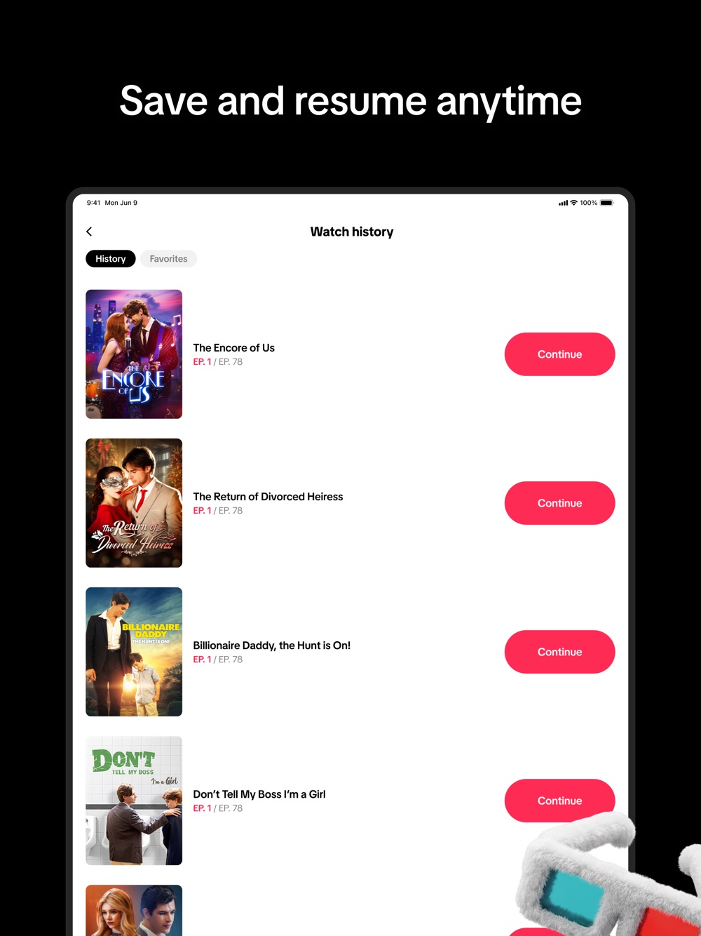 PineDrama - Short Dramas: official iPad preview 5 (opens full image in a new tab)