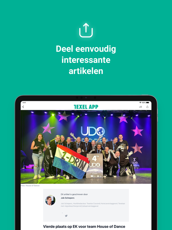 Texel App iPad screenshot 5 - Travel app