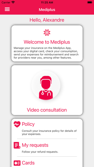 Medihealth Mobile Screenshot