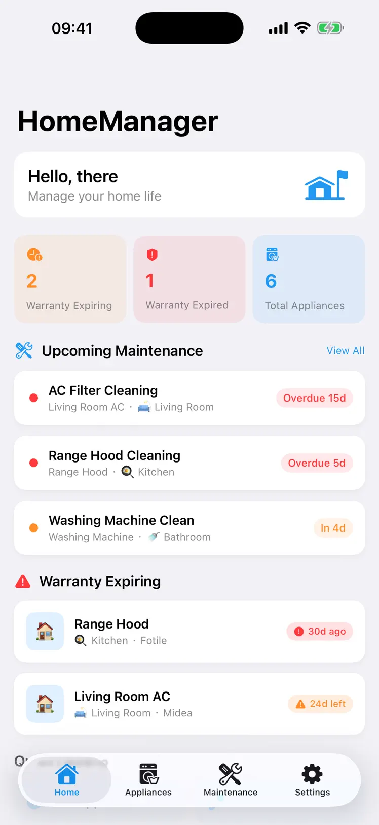 新家管家 screenshot 1