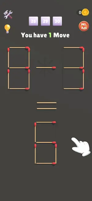 Matchstick Puzzle Logic screenshot 4