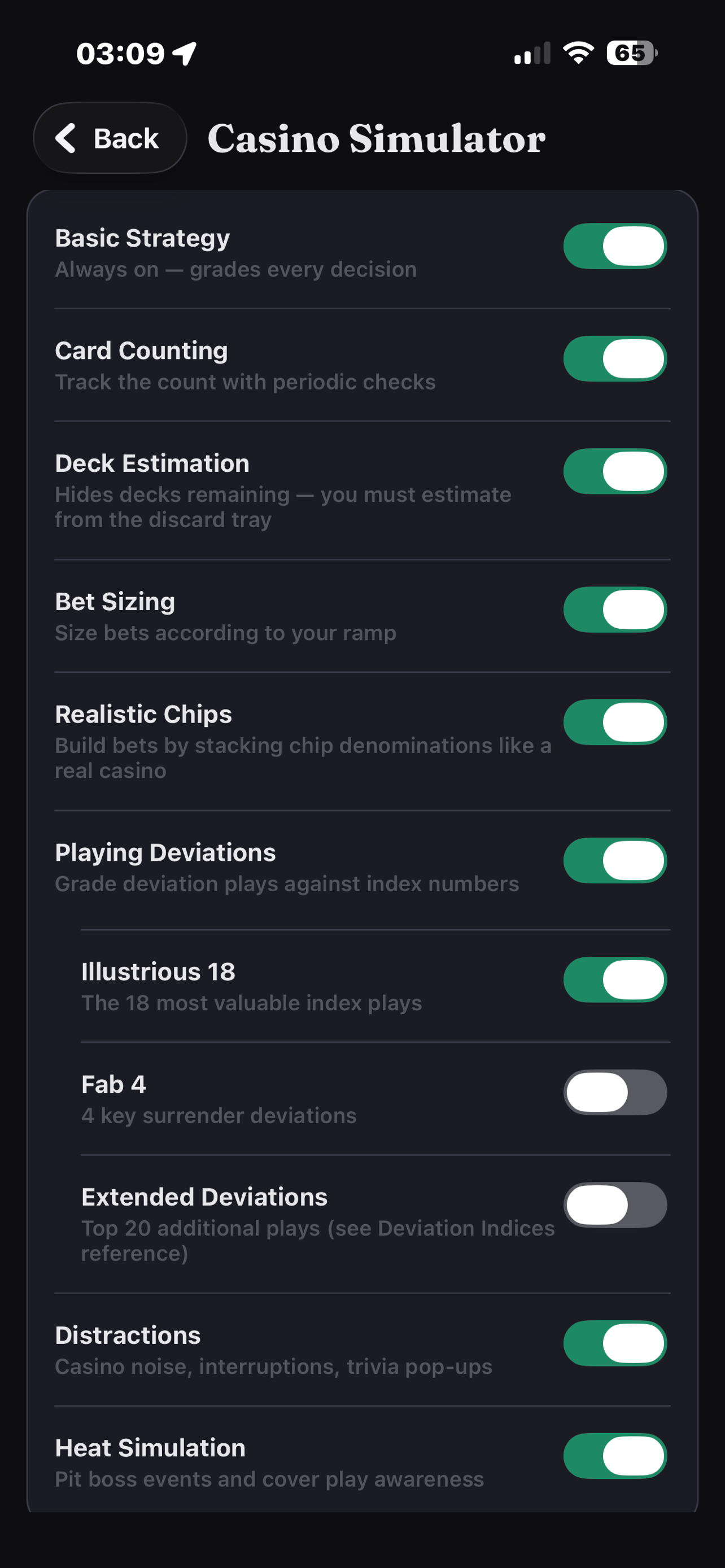 Count Dojo - BJ Card Counting