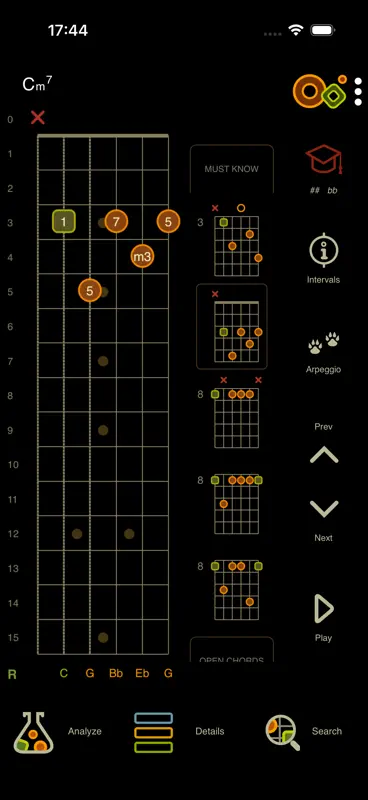 Oolimo Guitar Chords screenshot 3 of 7