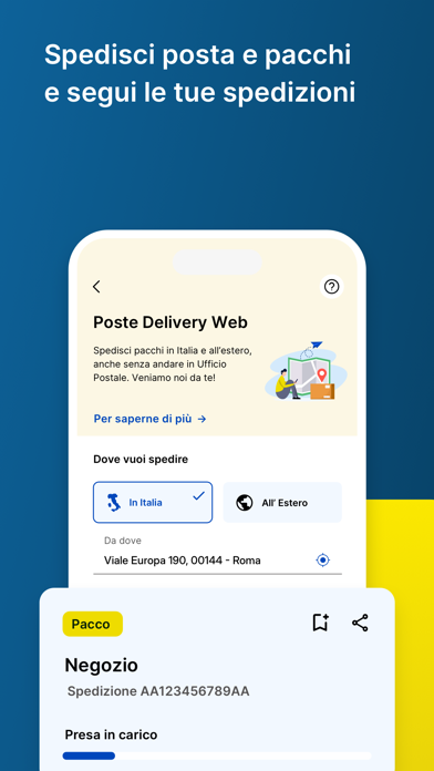 Poste Italiane App Store preview screenshot 8