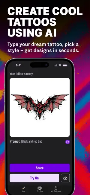 Tattoo Creator - InkWorld screenshot 1