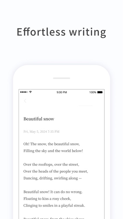 Minimal Writing App: PenCake