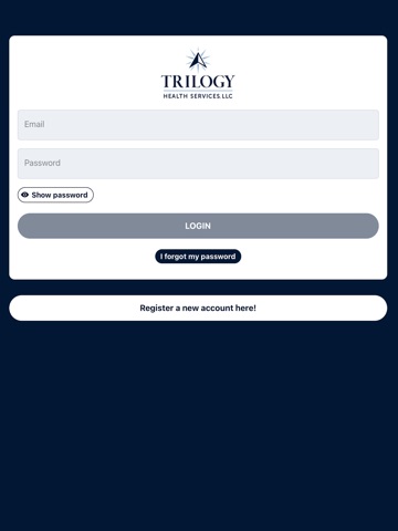 Trilogy Health Services iPad screenshot