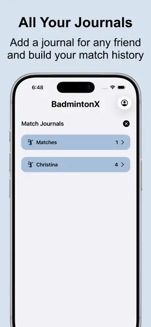 BadmintonX screenshot 2
