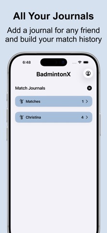 BadmintonX Screenshot 2 of 5