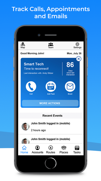 Screenshot #2 pour CallProof CRM - Sales Routing