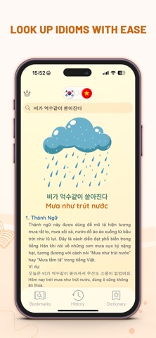 Hanvi Dict : Korean Vietnamese Screenshot 5 of 5