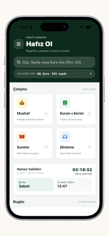 Hafız OL iPhone screenshot