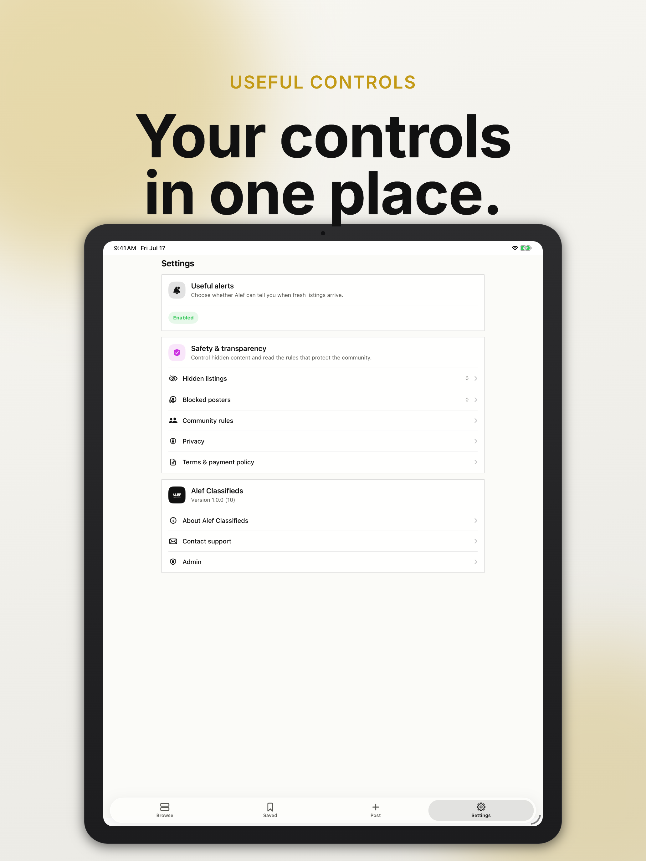 Alef Classifieds | Marketplace screenshot 20