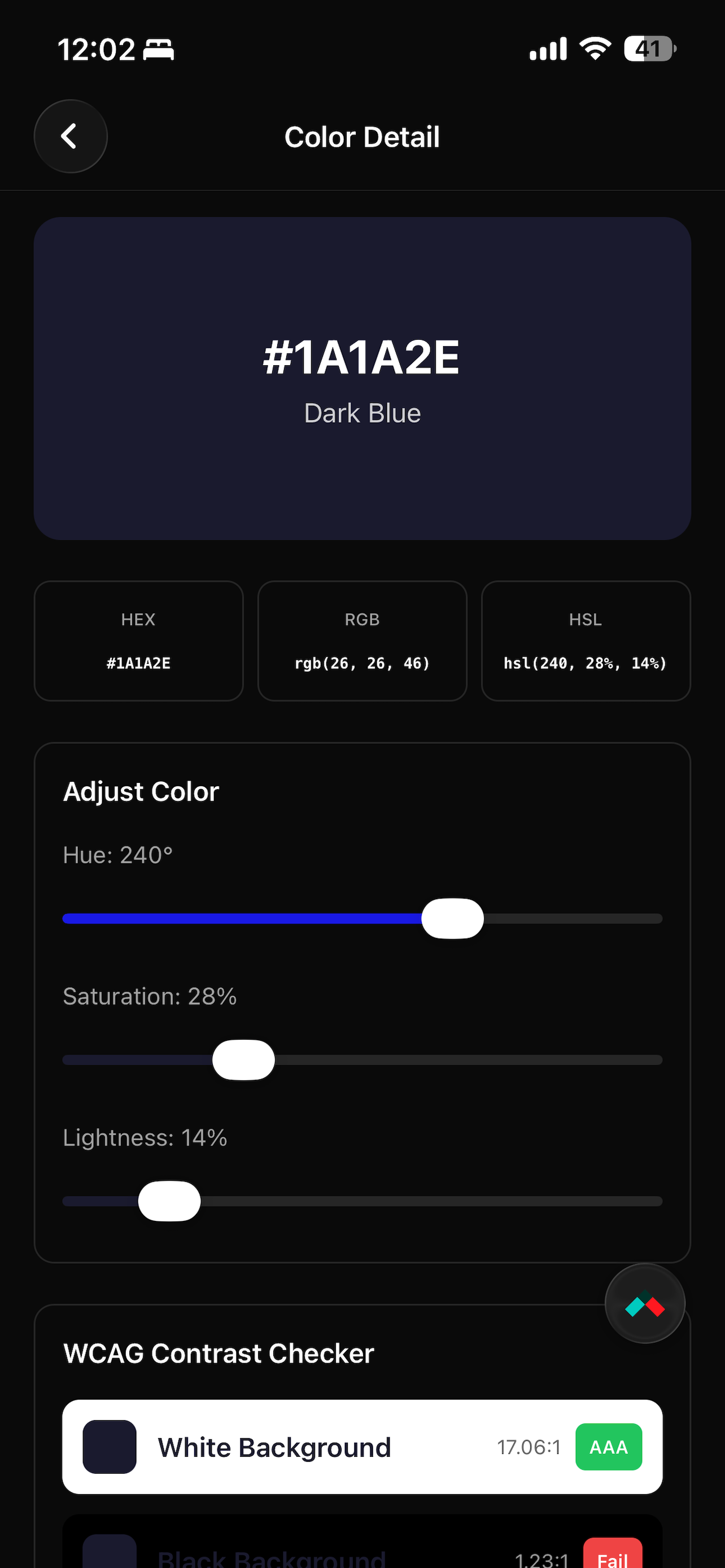 Colour Palette Generator