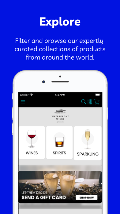 Screenshot #1 pour Waterfront Wines & Spirits