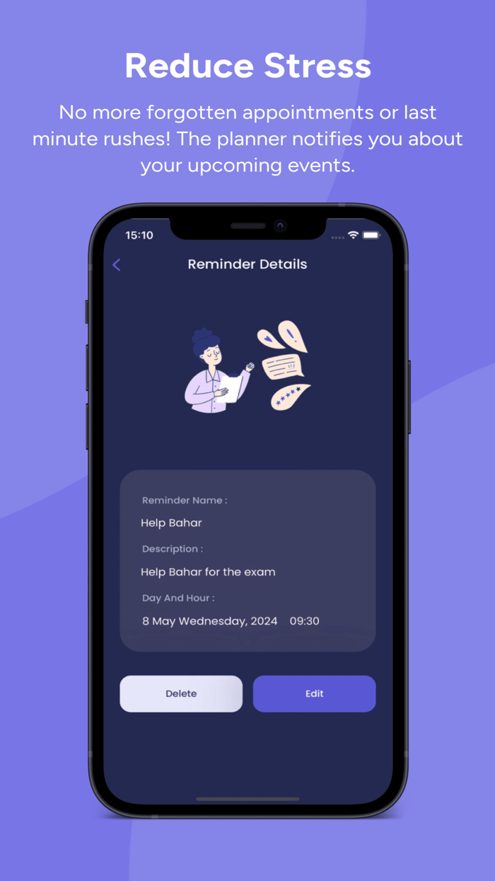 Reminder - Make Plans