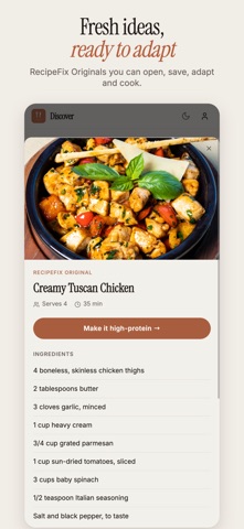 RecipeFix: Recipe Converter Screenshot 8 of 10