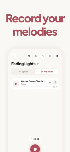 Lyrical: Songwriting & Lyrics screenshot 3