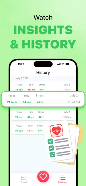 Heart Edge: Heart Rate Monitor screenshot 3