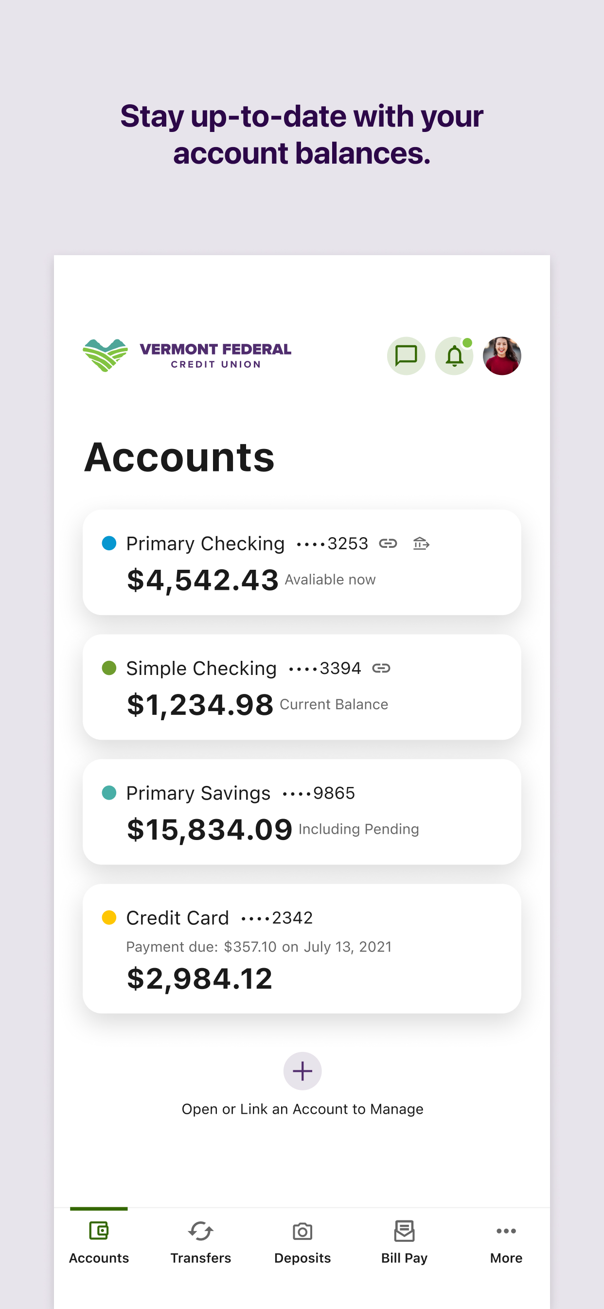 Vermont Fed CU Mobile Banking